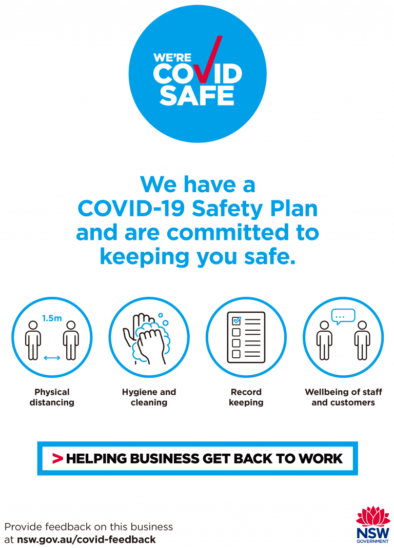 COVID Safe procedures
